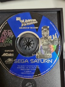 X-Men: Children of the Atom Sega Saturn + Manual (1996) PAL Complete Capcom