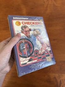 Checkers (Mattel Intellivision) BRAND NEW Factory Sealed - Great Condition NTSC