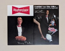 1984 Chicago Blitz Football Pocket Schedule USFL Budweiser 🏈🏈