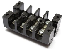4 Position, Double Row, Barrier / Terminal Strip