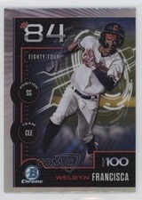 2025 Bowman Bowman Scouts Top 100 Chrome Welbyn Francisca #BTP-84 uk2