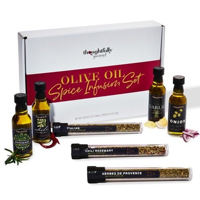 , Olive Oil Spice Infusion Gift Set, Premium Cold Pressed Extra-Virgin Olive ...