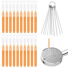 30pcs Shower Head Cleaner Tools, Shower Head Cleaning Brushes Multi-Size Show...