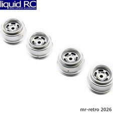 Axial Racing Axi-3949 0.8 1.0 Slot Mag Wheel Set 4 Scx24