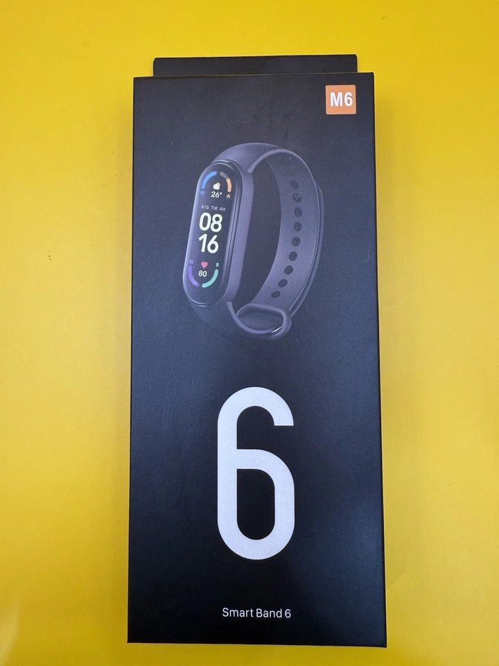 Mi Band 6 Smart Band Fitness Tracker Heart Rate  iOS & Android Pink - Image 2 of 3