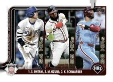 2025 Topps #144 NL Home Run Leaders