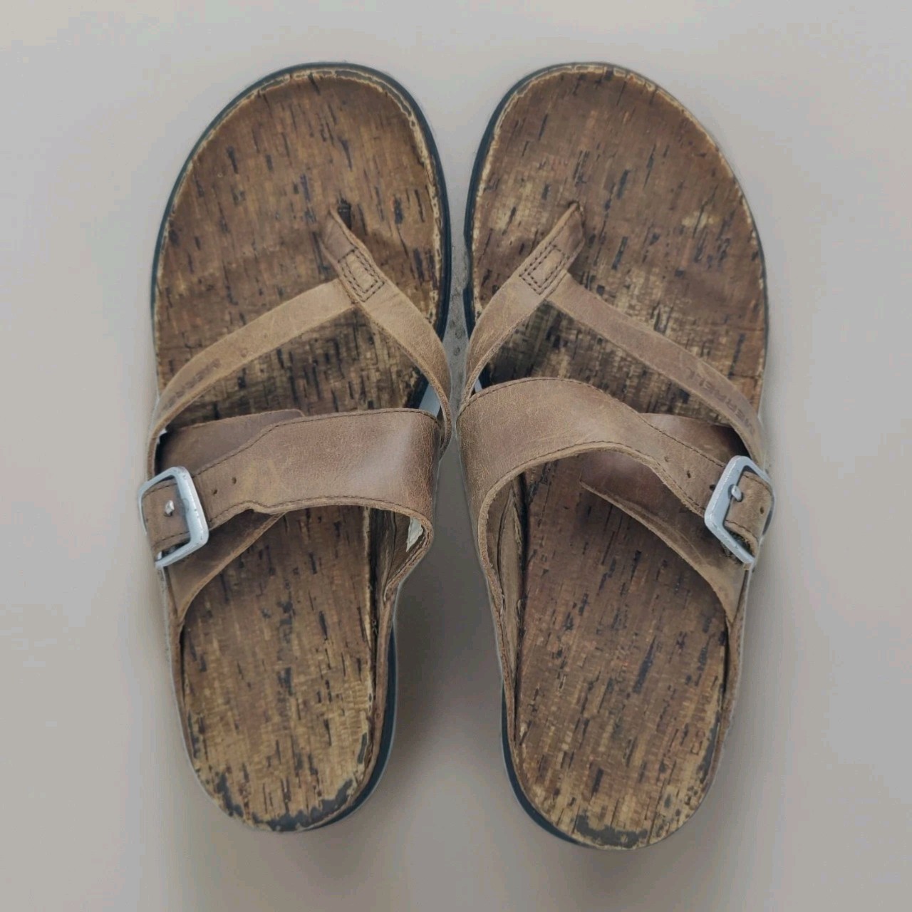 Merrell Around Town sandali con cinturino posteriore donna taglia 7 EU 38 pelle marrone