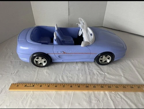 BARBIE Purple Convertible/Sports Car, MATTEL 1996, vintage Ken/Barbie car!