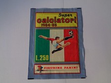 PANINI SUPER FOOTBALLERS 1984-85 LIRE 250 FIGURINE BAG ORIGINAL SEALED