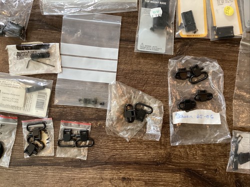 Lot Weaver Scope Mount Bases, Rifle Swivels Hammer Extension Parts Winchester - Picture 9 of 10