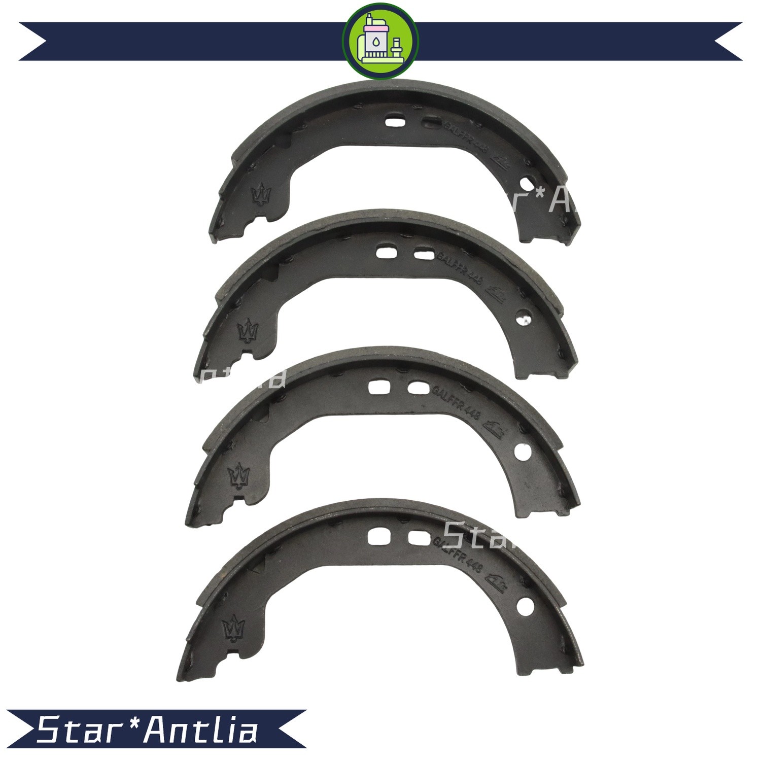 Maserati Quattroporte 2014-2016 Parking brake shoes Set P/N 673000035