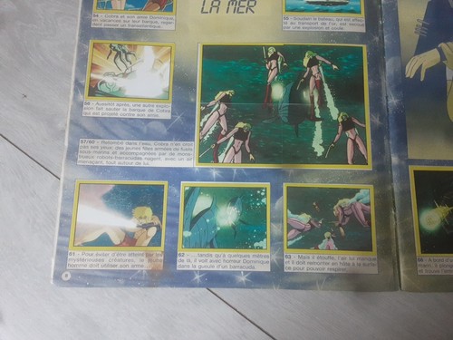 PANINI COBRA ALBUM YEAR 1982 COMPLETE with poster sticker club Dorothée size 1 - Picture 13 of 19