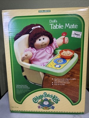 Vintage Cabbage Patch Kids Doll's Table Mate Coleco NIB 1984