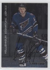 1999-00 ITG Be A Player Millennium Signature Series Sergei Gonchar #249 Auto 2dm