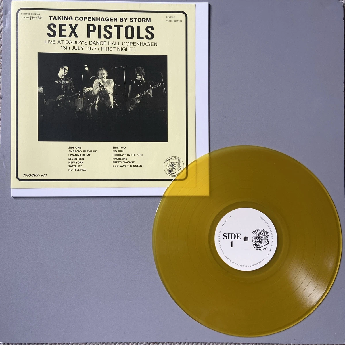 Sex Pistols 33 RPM Speed Vinyl Records for sale | eBay