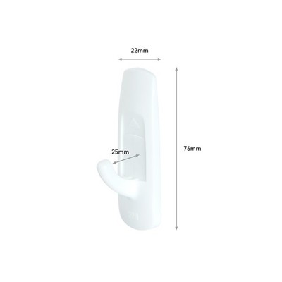 Command Klebehaken Universal - 6 Haken 12 Streifen hält 1.3