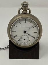 1880 Elgin Grade 87 Size 18s 11j Key Wind Model 1 Pocket Watch Repair