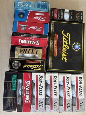 Golfbälle Mix Verschiedene Marken Top Zustand Versand