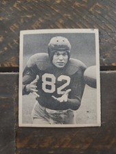 1948 Bowman #4 Ray Poole NY Giants Football Centered Nice