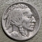 1915s Buffalo nickel nice original FINE condition full date, 1/2+ horn no issues