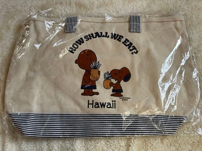 Snoopy Hawaii Tote Bag Surf
