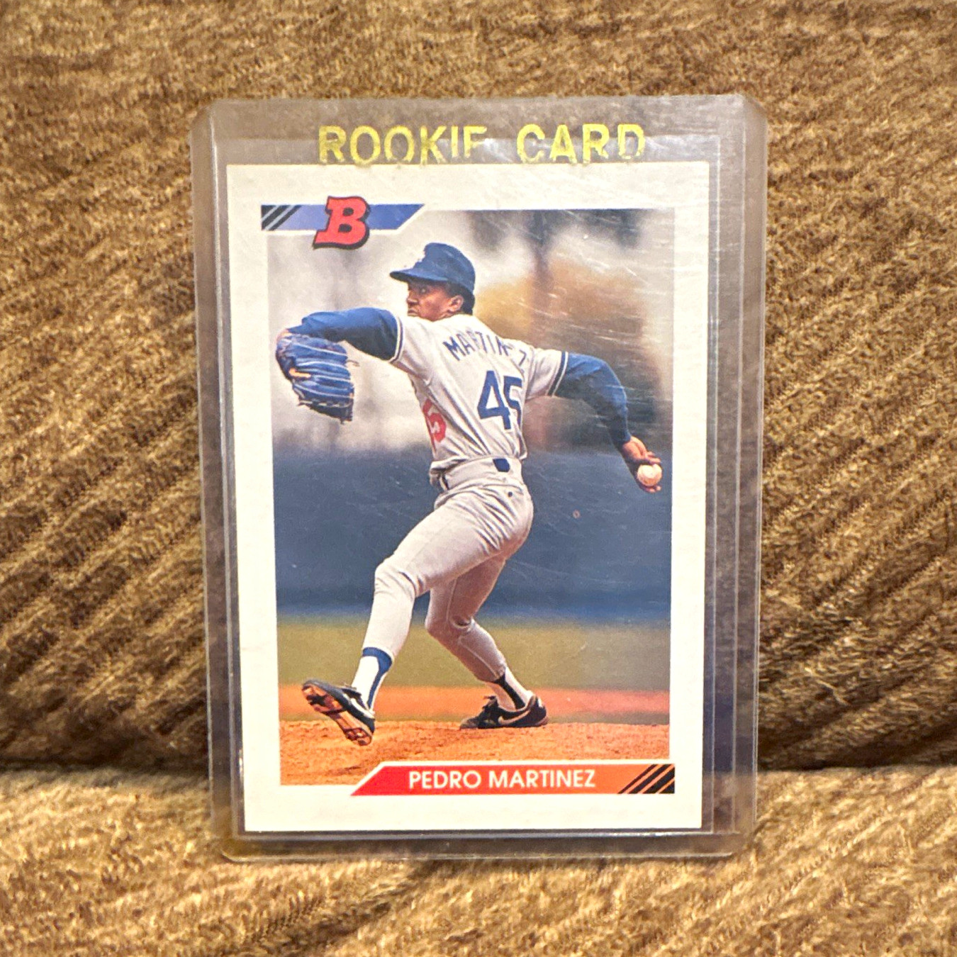 1992 Bowman Pedro Martinez #82 RC Baseball Card Los Angeles Dodgers