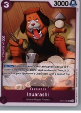 INUARASHI OP13-061 ONE PIECE COMMON CARRYING ON HIS WILL NEAR MINT