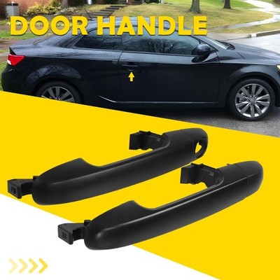 2X Exterior Door Handle For 2010-2013 Kia Forte Forte Koup Front LH RH Primed D
