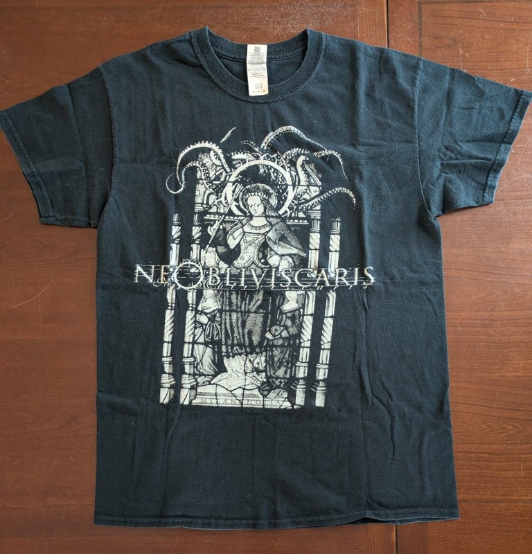 Ne Obliviscaris T Shirt Melancholia Citadel Gothic Metal Vintage Mens Medium 