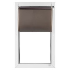 Weatherproof Dog Door, X-Large, Steel Frame Dual Magnetic Flaps