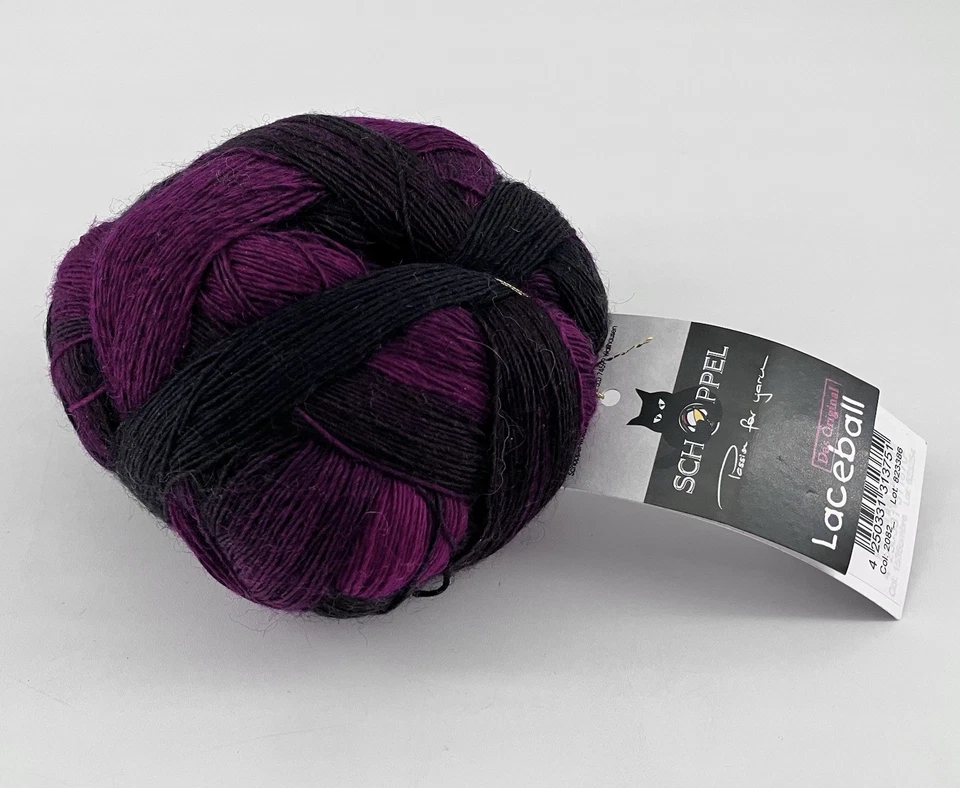 Bola de encaje Schoppel 100 hilos 100 % lana virgen / nailon ~ carisma ~ 800 m 100 g nueva Foto 2 de 4