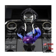 Car Gear Shift Hoodie Cover, Fashionable Gear Shift Knob Hoodie Starry Sky