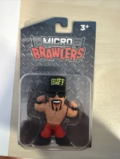 BUFF BAGWELL  Micro Brawler  Pro Wrestling Crate Exclusive  WWE AEW WWF ROH WCW