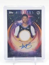 ACE BAILEY 2025-26 TOPPS MIDNIGHT ROOKIE JERSEY AUTO /50 #RJA-AB Q0M-615