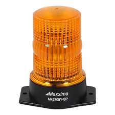 Maxxima M42705y Warning Light, Amber, Strobe, 12.8V Dc