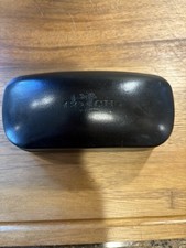 COACH New York Black Clam Shell Eyeglasses Sunglasses Hard Case New