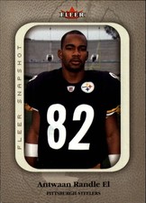 2003 Fleer Snapshot #60 Antwaan Randle El - FB