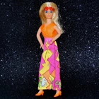 1970 Vintage Dawn era Mattel Rock Flowers Doll HEATHER + Jumpsuit GLASSES SHOES