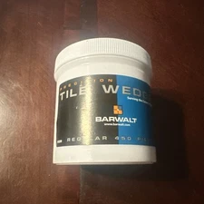 Barwalt 12370 Regular Tile Flooring Wedges 450 Pieces Per Jar