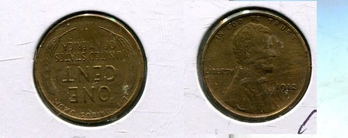 1912 S LINCOLN HEAD PENNY AU CL 7927T