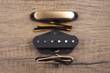 Tonerider Alnico 2 Blues Tele Pickup Set / Gold / Right Handed