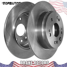 11.1" Rear Left & Right Disc Brake Rotors for Honda CR-V 2002 2003 2004 L4 2.4L