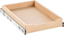 Pull Out Cabinet Organizer, 14"W X 21"D Cabinet Drawer, Soft Close Slide Out She