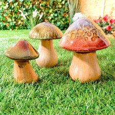 Set of 3 Mushroom Garden