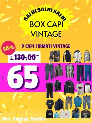 Konvolut VINTAGE Mystery Box 9 Teile signiert