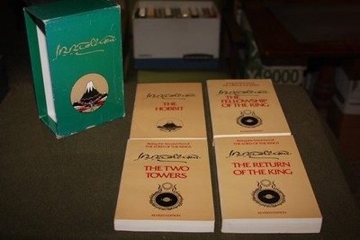 The Complete Lord of the Rings Trilogy & Hobbit by J.R.R. Tolkien TPB Box Set