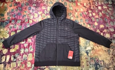 NWT The North Face Kilowatt Thermoball Insulated Hooded Men s XXL Black Jacket
