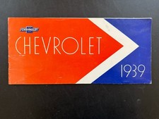 1939 Chevrolet Sales Brochure Master Deluxe Sedan Coupe Accessory Catalog Chevy 1939 Chevrolet Sales Brochure Master Deluxe Sedan Coupe Accessory Catalog Chevy