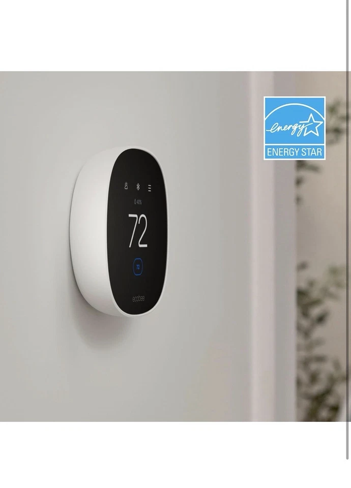 New- Ecobee Smart Thermostat Essential Learning Programmable Thermostat - Image 2 of 4