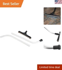 14-Inch Natural Fill Floor Brush & Lightweight S-Wand for Vacuums